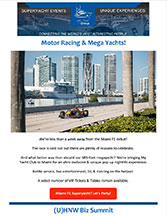 Motor Racing & Megayachts: Miami & Monaco GP