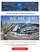 17th My Yacht Monaco + Miami GP