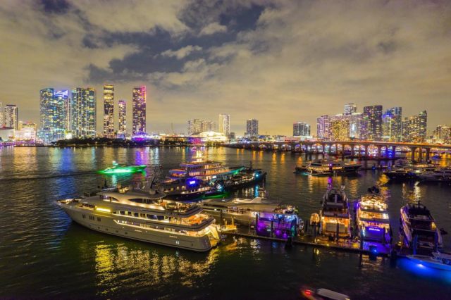 Louis Vuitton Exhibit on 147-Foot Yacht in Miami - Miami Art Week